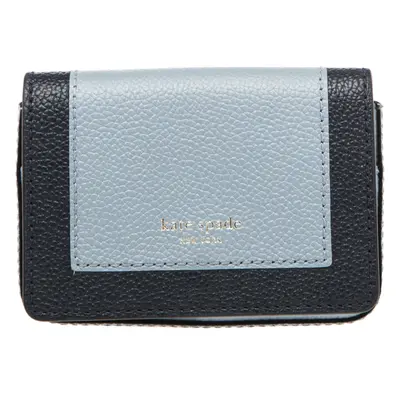 Kate Spade Two Tone Blue Leather Margaux Card Case