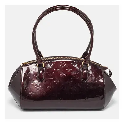 Louis Vuitton Amarante Monogram Vernis Sherwood PM Bag