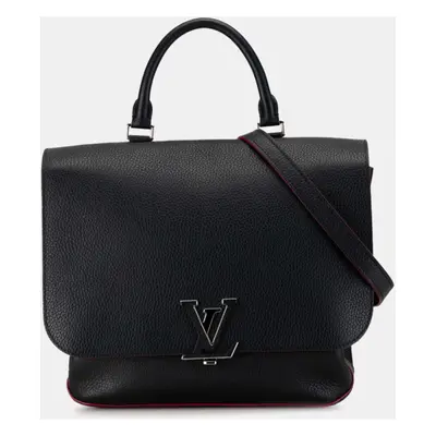 Louis Vuitton Black Leather Volta Top Handle Bags