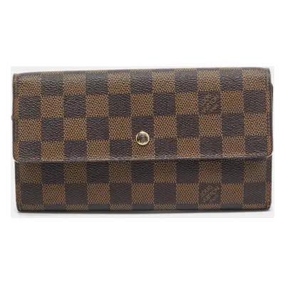 Louis Vuitton Damier Ebene Canvas Porte-Tresor International Wallet