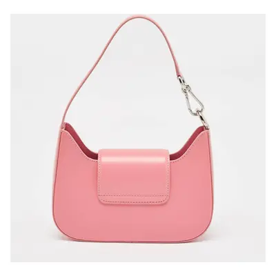 Lancel Pink Leather Sixtine de Lancel Hobo