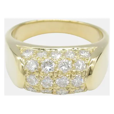 Bvlgari 18k Yellow Gold Diamond Ring EU