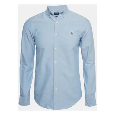 Polo Ralph Lauren Blue Cotton Buttoned Front Shirt