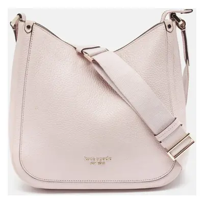 Kate Spade Lilac Leather Roulette Messenger Bag