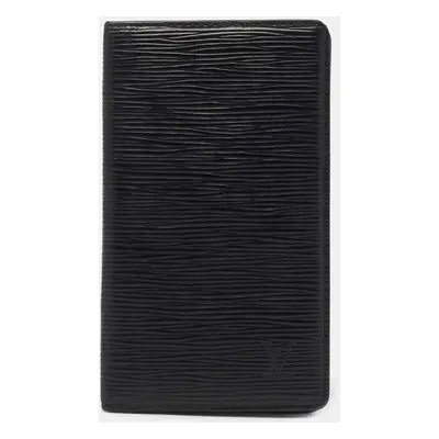 Louis Vuitton Black Epi Leather Bifold Long Wallet