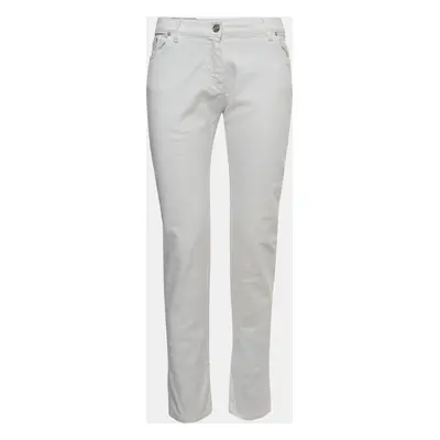 Kenzo White Denim Slim Fit Jeans