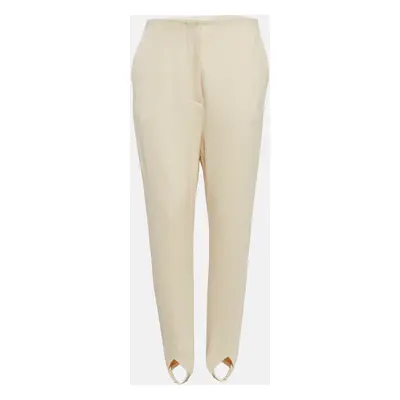 Nanushka Cream Jersey Darby Stirrup Leggings