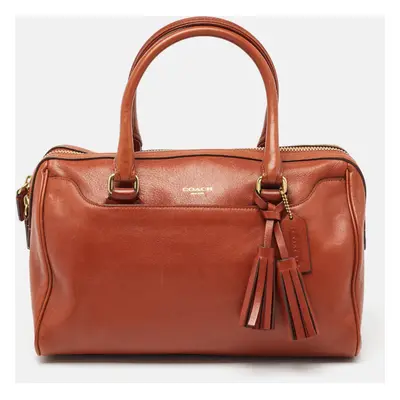 Coach Brown Leather Legacy Haley Satchel