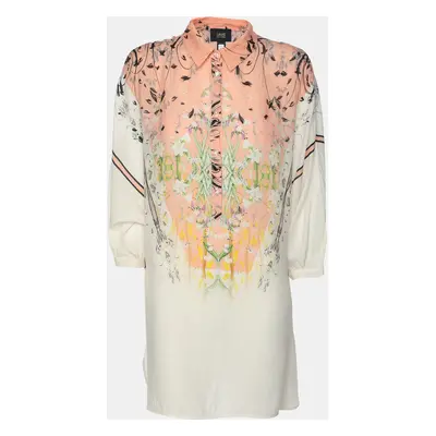 Class by Roberto Cavalli Multicolor Vicose Tunic Blouse