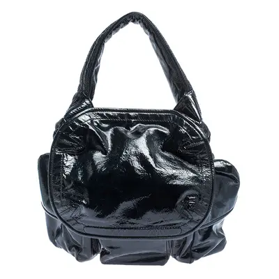 Givenchy Midnight Blue Patent Leather Hobo