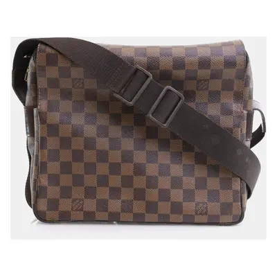 Louis Vuitton Brown Damier Ebene Canvas Naviglio Messenger Bag