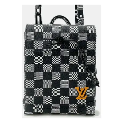 Louis Vuitton Steamer Noir/White Damier Distorted Size bag