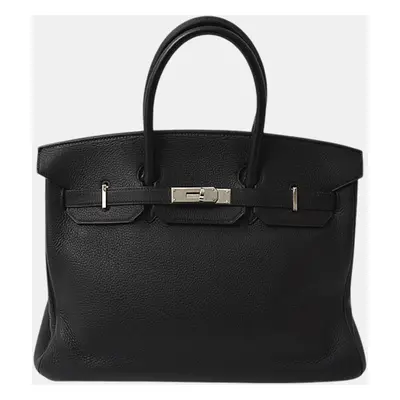 Hermes Birkin Togo Handbag Black