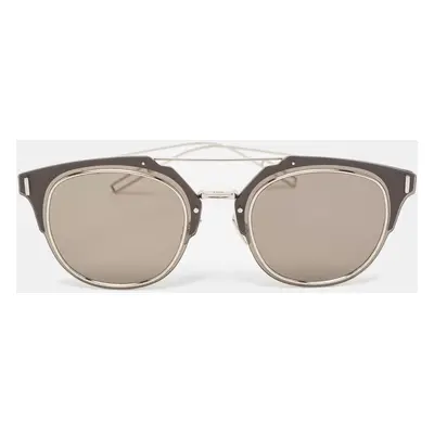 Dior Homme Silver/Black Composit 1.0 Wayfarer Sunglasses