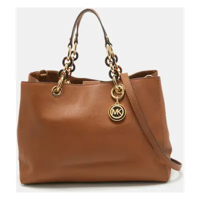 MICHAEL Michael Kors Brown Leather Cynthia Tote