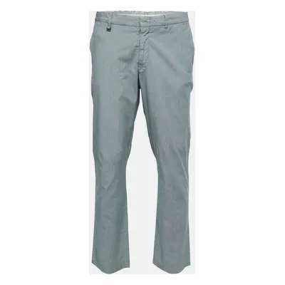 Ermenegildo Zegna Grey Cotton Trousers 2XL