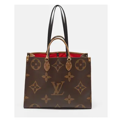 Louis Vuitton Monogram Reverse Giant Canvas OnTheGo GM Bag