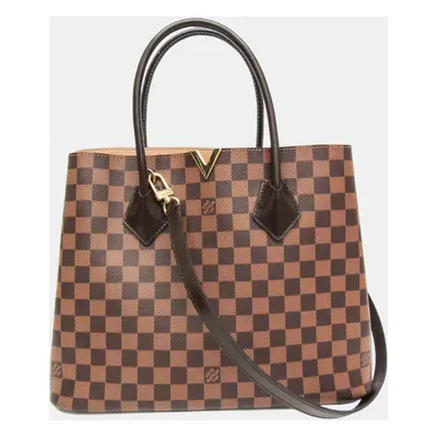 Louis Vuitton Ebene Damier Kensington Handbag