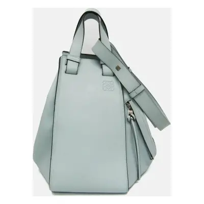 Loewe Light Blue Leather Hammock Shoulder Bag