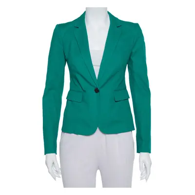 Joseph Green Stretch Cotton Watch Short Blazer