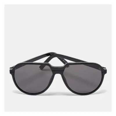 Dior DiorEssential AI 10A0 Black Aviator Sunglasses