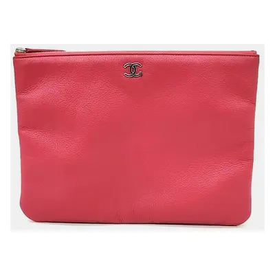 Chanel Pink Medium Clutch