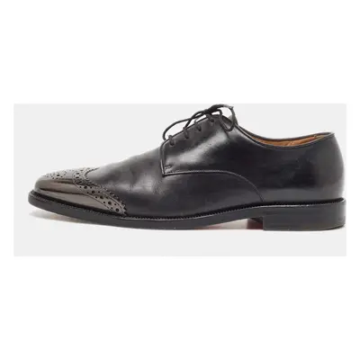 Christian Louboutin Black Leather Gareth Derby Size