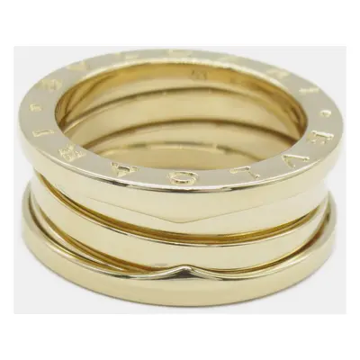 Bvlgari 18K Yellow Gold B.Zero1 3-Band Ring EU