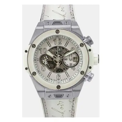 Hublot White Titanium Big Bang Unico 421.NE.0500.VR.JBER22 Automatic Men's Wristwatch mm