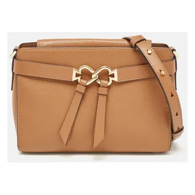 Kate Spade Brown Leather Medium Toujour Crossbody Bag