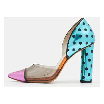 Sophia Webster Multicolor Leather And PVC Jessica Pumps Size