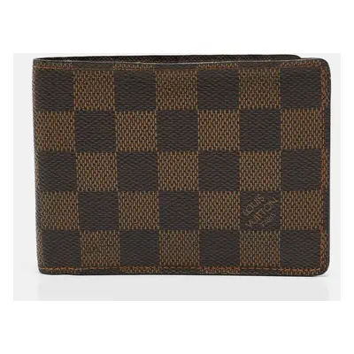 Louis Vuitton Damier Ebene Canvas Multiple Wallet