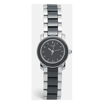 Tissot Black Ceramic Stainless Steel T-Trend T064.210.22.051.00 Women's Wristwatch