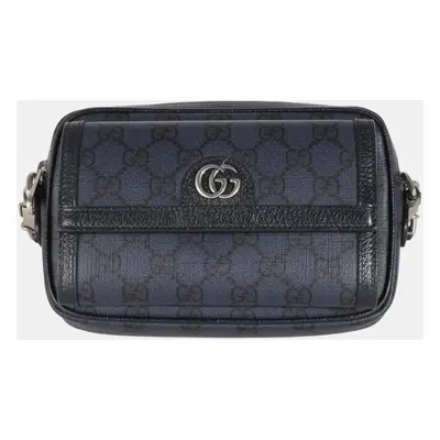 Gucci Navy Supreme Tender Small Ophidia Crossbody