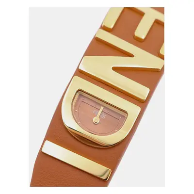 Fendi Brown Graphy Wristwatch cm