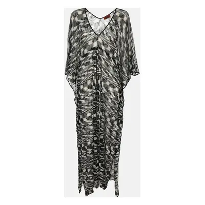 Missoni Mare Black Knit Kaftan Maxi Dress