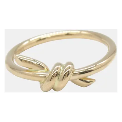 Tiffany & Co. 18K Pink Gold Knot Ring EU