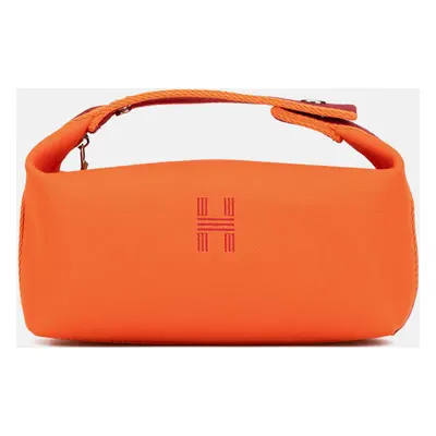 Hermes Red Cotton Handbag Pouch