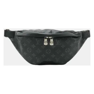 Louis Vuitton Black Canvas Monogram Eclipse Discovery Pm Bum Bag