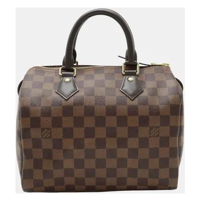 Louis Vuitton Canvas Damier Speedy Handbag