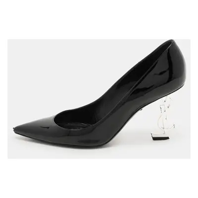 Saint Laurent Black Patent Leather Opyum Pumps Size