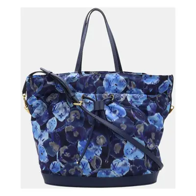 Louis Vuitton Blue Canvas Ikat Flower Noe Full Mm Tote Bag