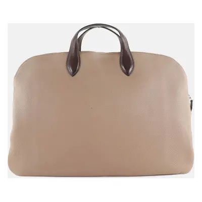 Hermes Brown Togo Edito Business Bag