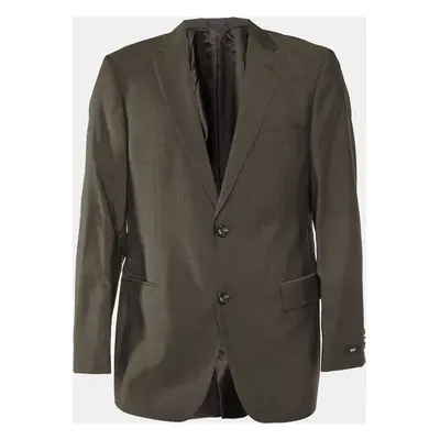 Boss By Hugo Boss Brown Wool Pasini2 Blazer