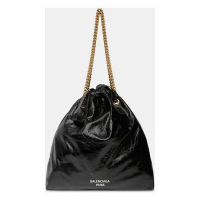 Balenciaga Black Calf Leather Tote Bag