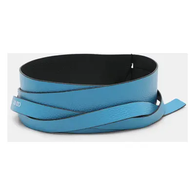 Kenzo Blue/Black Leather Waist Belt