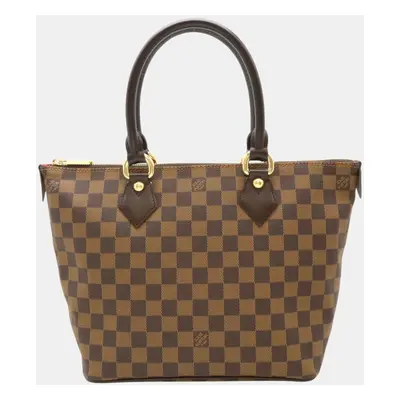 Louis Vuitton Canvas Damier Saleya Pm Tote Bag