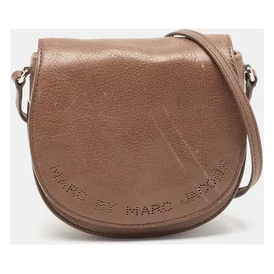 Marc by Marc Jacobs Brown Leather Sweet Jane June Crossbody Bag