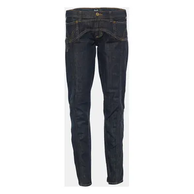 D&G Blue Denim Zipped Hem Detail Jeans