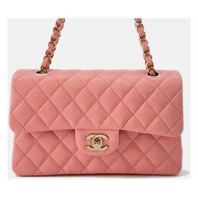 Chanel Matelasse Coco Mark Double Chain Shoulder Bag